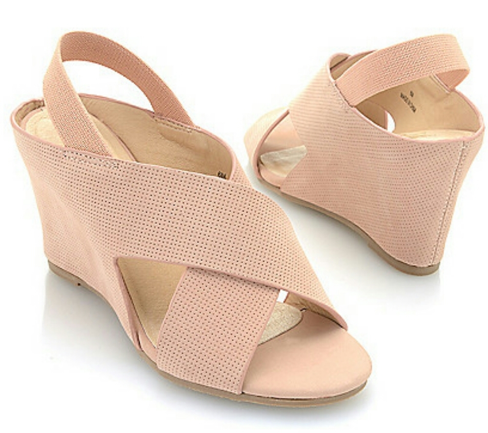 Matisse "Harlow" Perforated Nubuck Leather Sandals